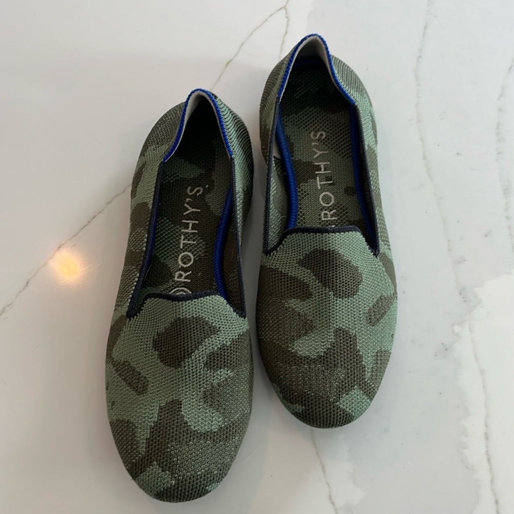 Rothy's camo flats